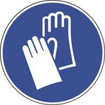 Zeichen für Schutzhandschuhe